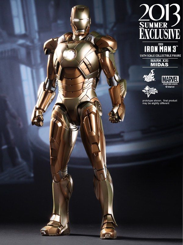 HOT TOYS EXCLUSIVE ホットトイズ MMS208 1/6 アイアンマン3 マーク21