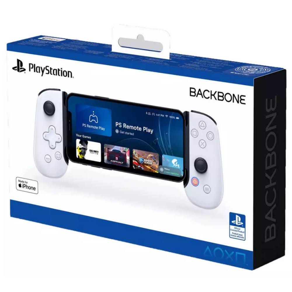 Backbone One (Lightning) - PlayStation Edition Mobile Gaming Controller for  iPhone, $25 Sony PlayStation Credit Included