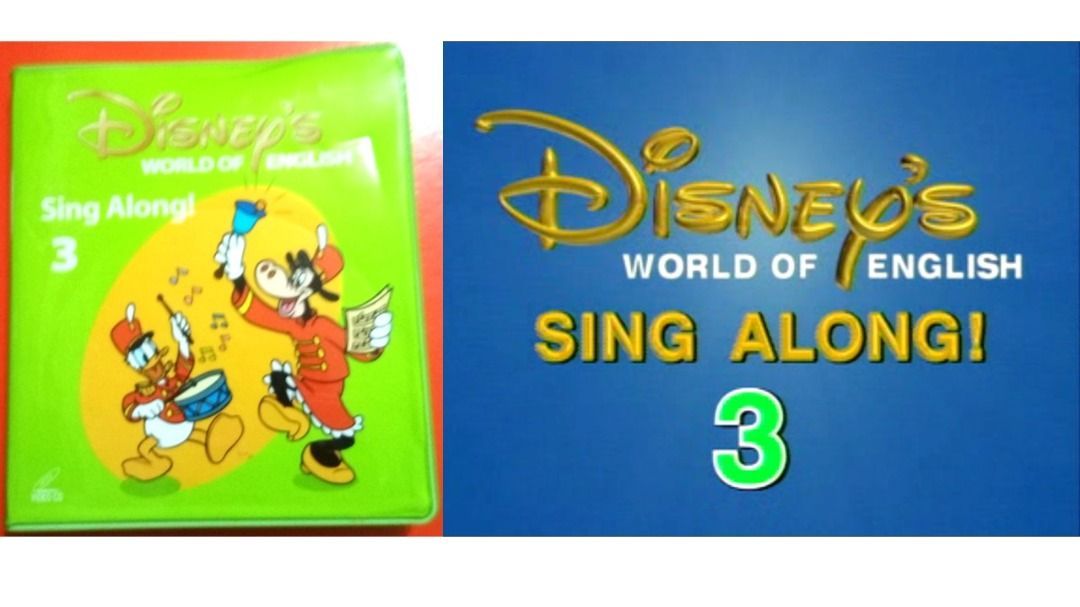 Disney world of English sing along DVD（寰宇迪士尼Disney's