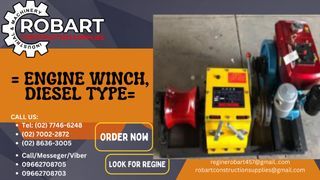 = ENGINE WINCH, DIESEL TYPE=