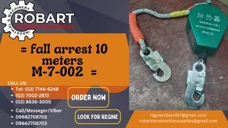 = fall arrest 10 meters  M-7-002  =