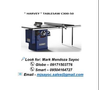 " HARVEY " TABLESAW C300-50
