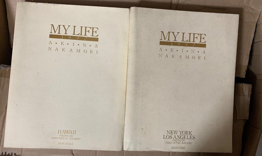 ✴️珍藏✴️中森明菜寫真集MY LIFE (1990年出版、一書兩冊), 興趣及