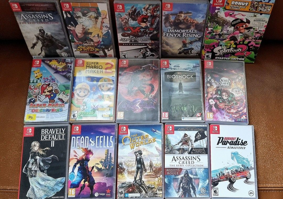 🎄 SALE 💥 Nintendo Switch Games (Part 2) 📢Price 1852 (READ DESCRIPTION