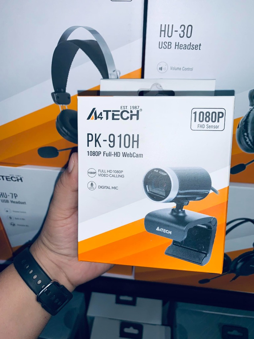 A4Tech PK-910H 1080P Full HD Webcam with Mic, Computers & Tech, Parts ...