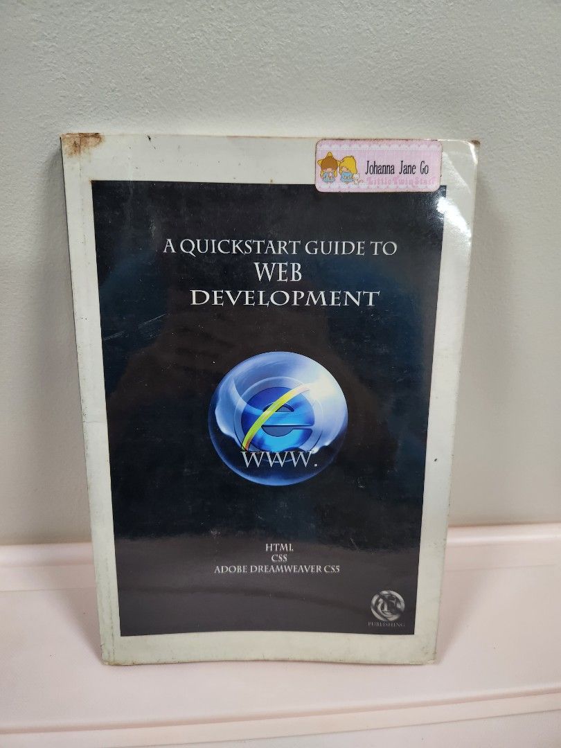 A Quick Start Guide to Web Development (Category: Textbooks) located in Quezon City. Submitted by houseofjp (Listing ID 1269926141, Image 1). Description: For Sale!!! A Quick Start Guide to Web Development Book 9.5/10 Condition Only for 200 Pesos Delivery Via Buyer's Expense.