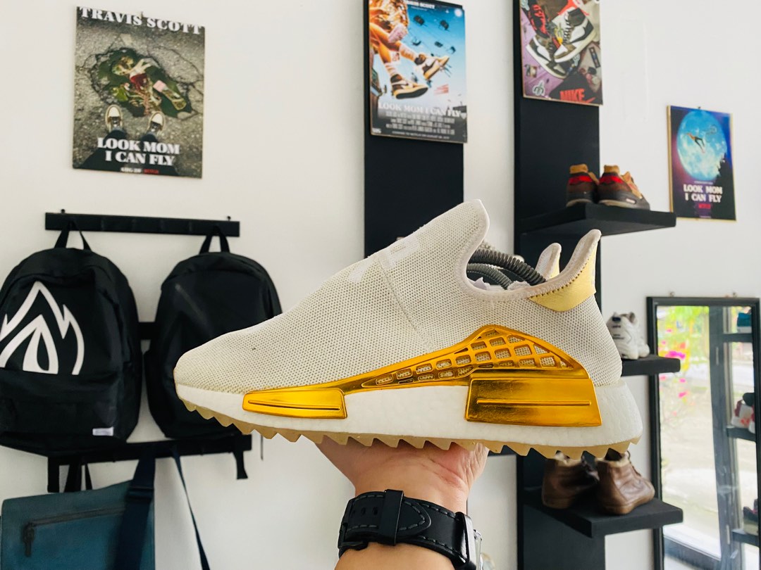 Adidas Human Race Trail x Pharrell Happy Fesyen Pria Sepatu