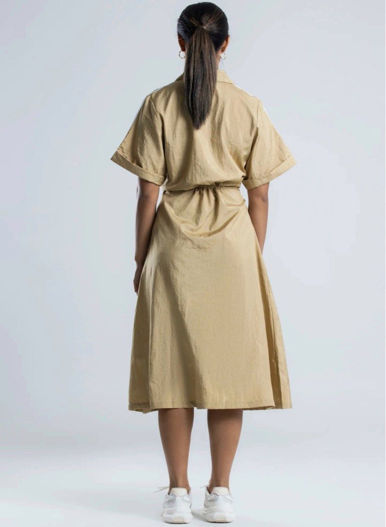 Adidas Originals Utility Dress Beige, Women's Fashion, Dresses & Sets