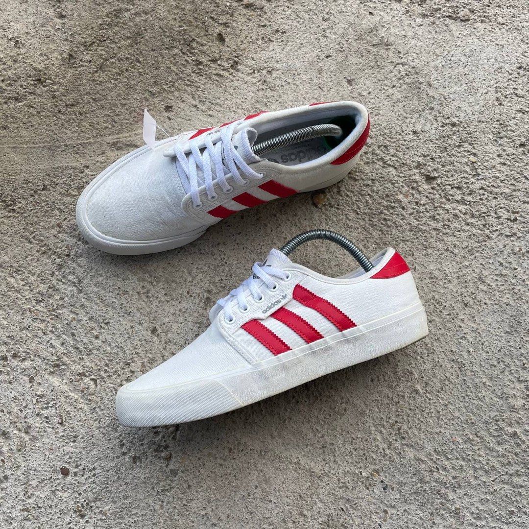 adidas gazelle silver green womens Adidas Skate Seeley Woven CBLACK/FTWWHT/GUM4 D69227 US Mens Size 8.5   western-skate-co