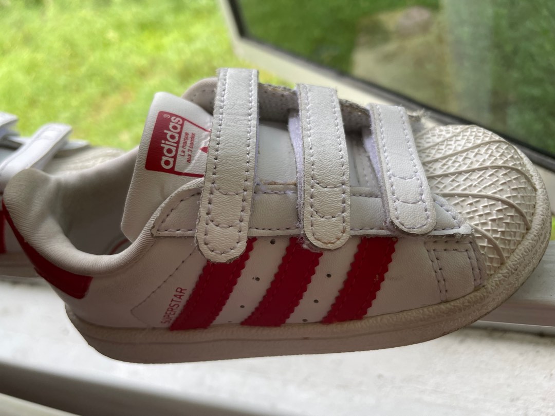 Adidas superstar toddler red online