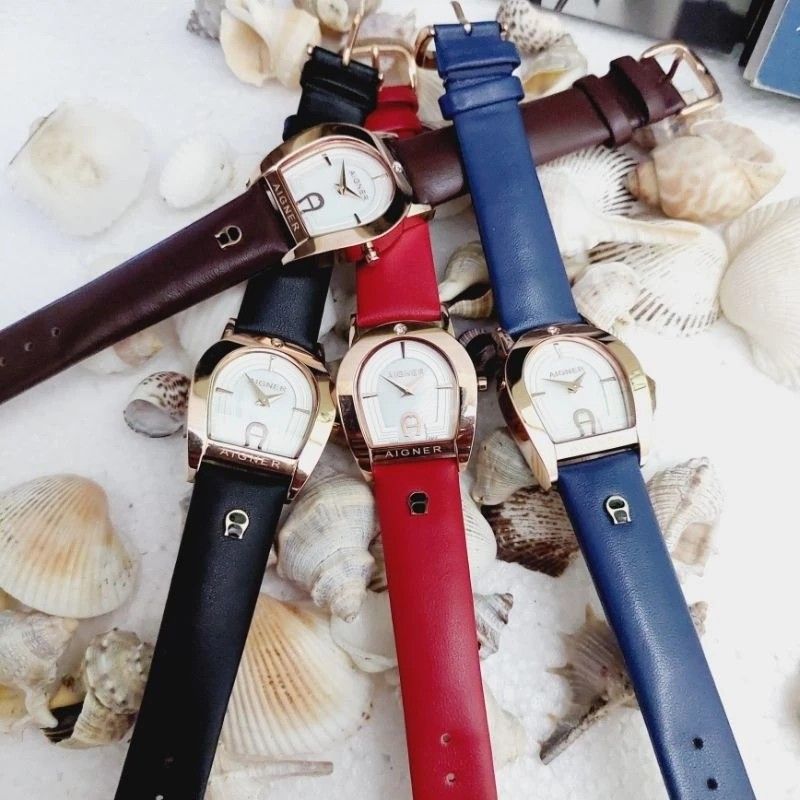 Watch for ladies shop with leather strap