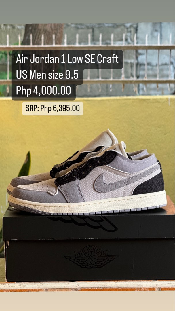 Air jordan 1 low size 9.5 hot sale