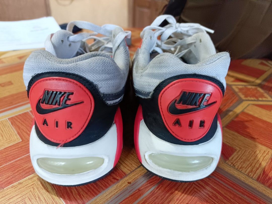 Nike air max on sale 27 habanero red womens