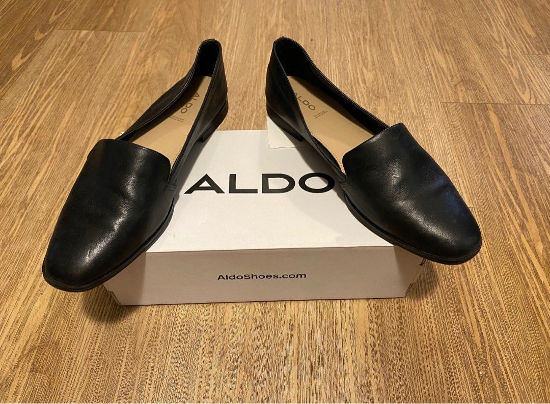 Aldo new arrivals black loafers