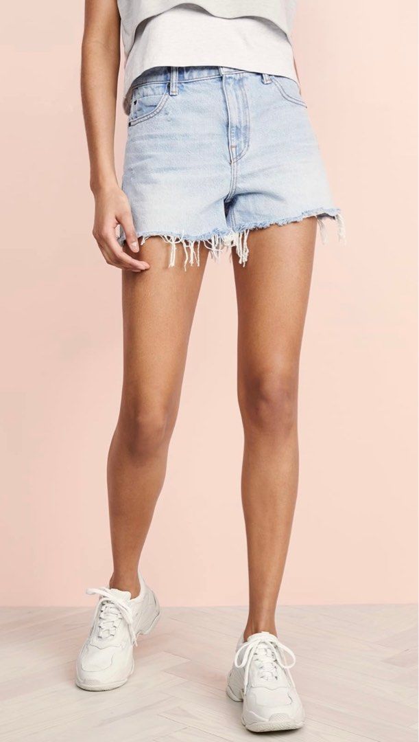 Alexander Wang Bite Shorts size 27 color Bleach Women s Fashion