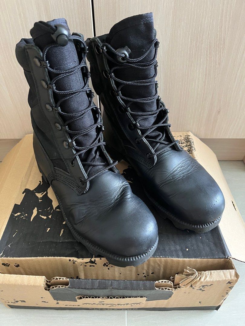 Combat boots hot sale size 1
