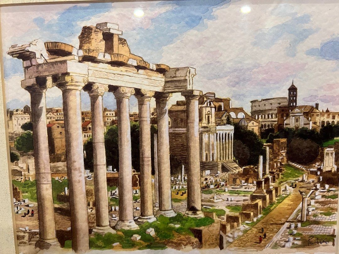 Ancient Rome Pic Frame, Furniture & Home Living, Home Decor, Frames ...
