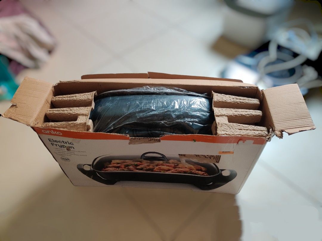 Anko Electric Frypan, Furniture & Home Living, Kitchenware & Tableware