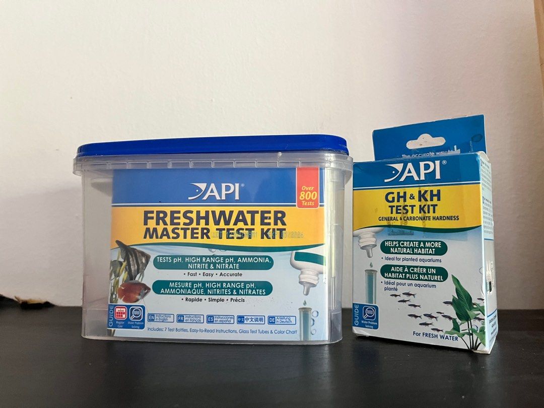 API Freshwater Master Test Kit and GH and KH Test Kit, Pet Supplies