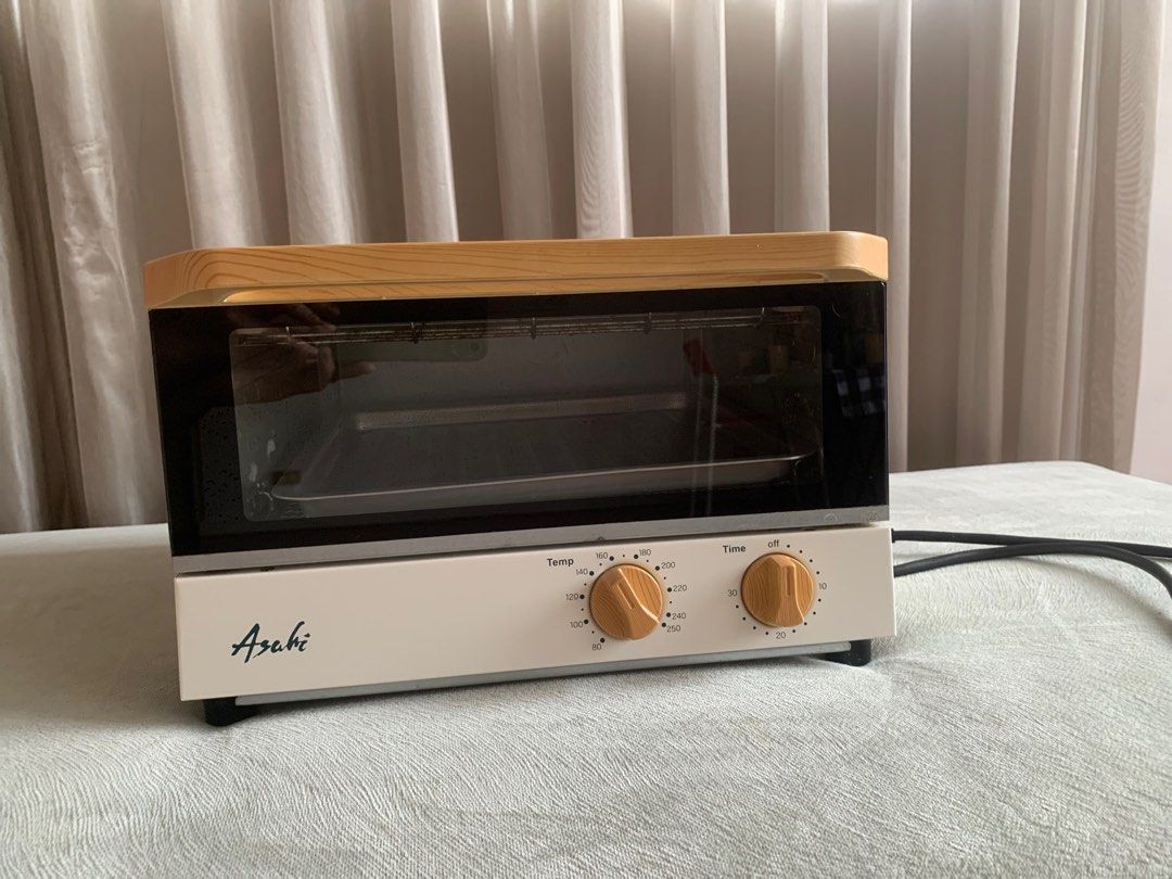 Asahi wooden style oven toaster, Furniture & Home Living, Kitchenware