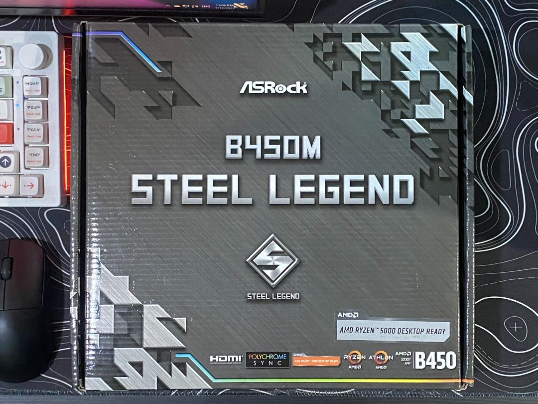 Asrock b450m steel store legend socket am4
