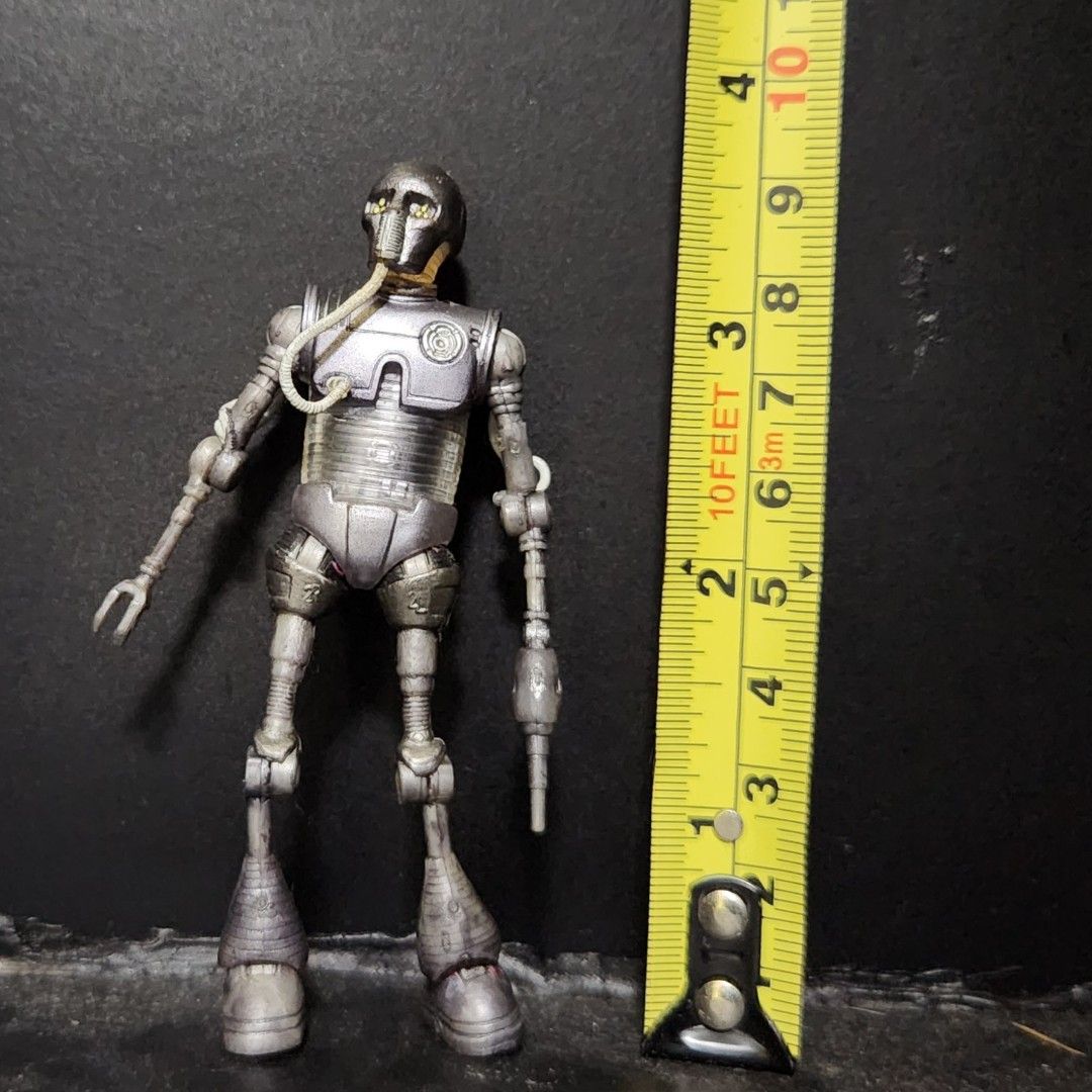 Assorted Action Figures DC Batman Star Wars G.I. Joe Robocop (Category: Figurines & Statues) located in Pasig City. Submitted by ge_borro (Listing ID 1269997104, Image 2). Description: 1. DC Batman: Arkham Action Figure Sold 2. Star Wars: 2-1B Medical Droid Action Figure Sold 3. Star Wars: Battle Droid Action Figure P200 4. G. I. Joe: Firefly Action Figure Sold 5. G. I. Joe: Air Viper (Night Raven) Action Figure Sold 6. Robocop: V3 Action Figure 