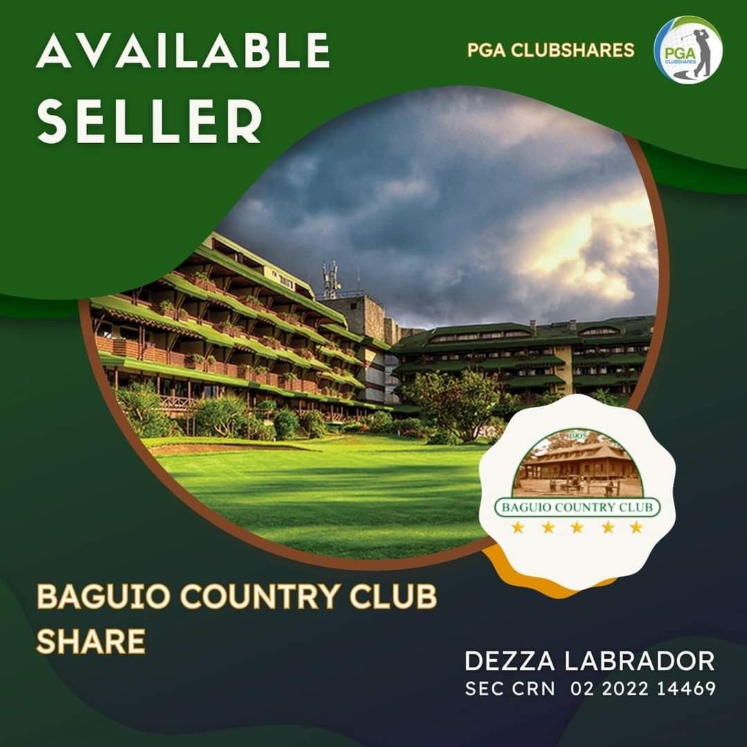BAGUIO COUNTRY CLUB, Announcements on Carousell