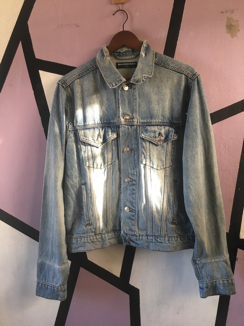 Balenciaga Trucker, Women's Fashion, Coats, Jackets and Outerwear on ...