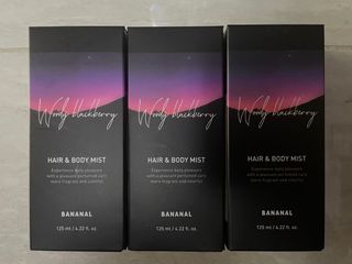 BANANAL Hair & Body mist Blackberry 香氛噴霧黑莓味64226448019715110