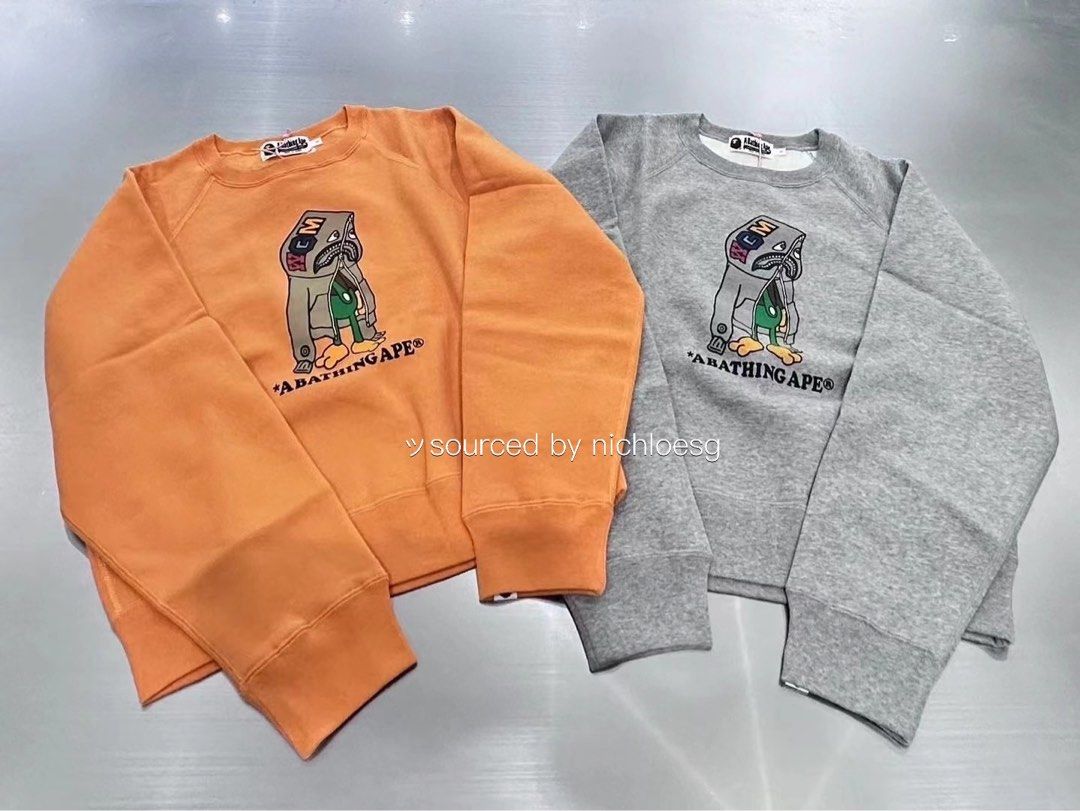 BAPE BABY MILO SHARK CREWNECK