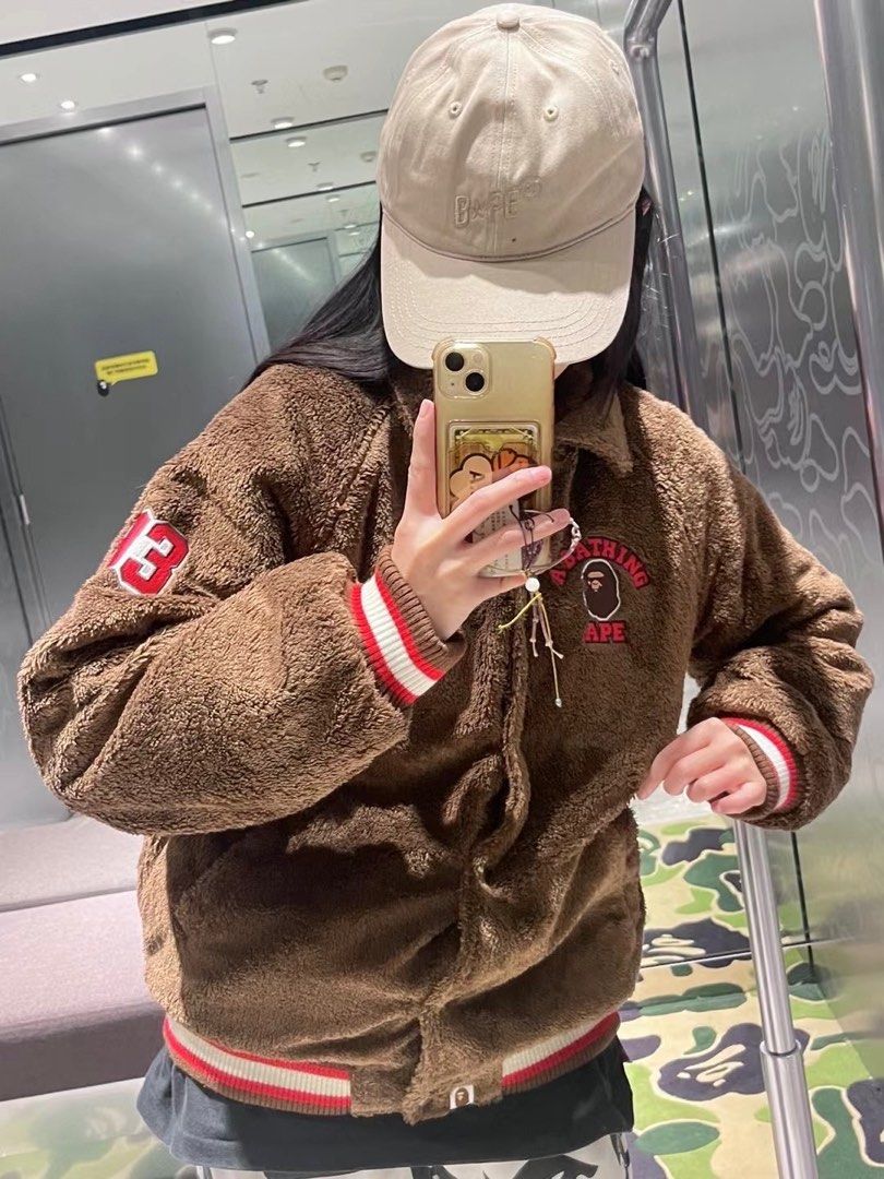 BAPE COLLEGE BOA VARSITY JACKET, Women's Fashion, Coats, Jackets