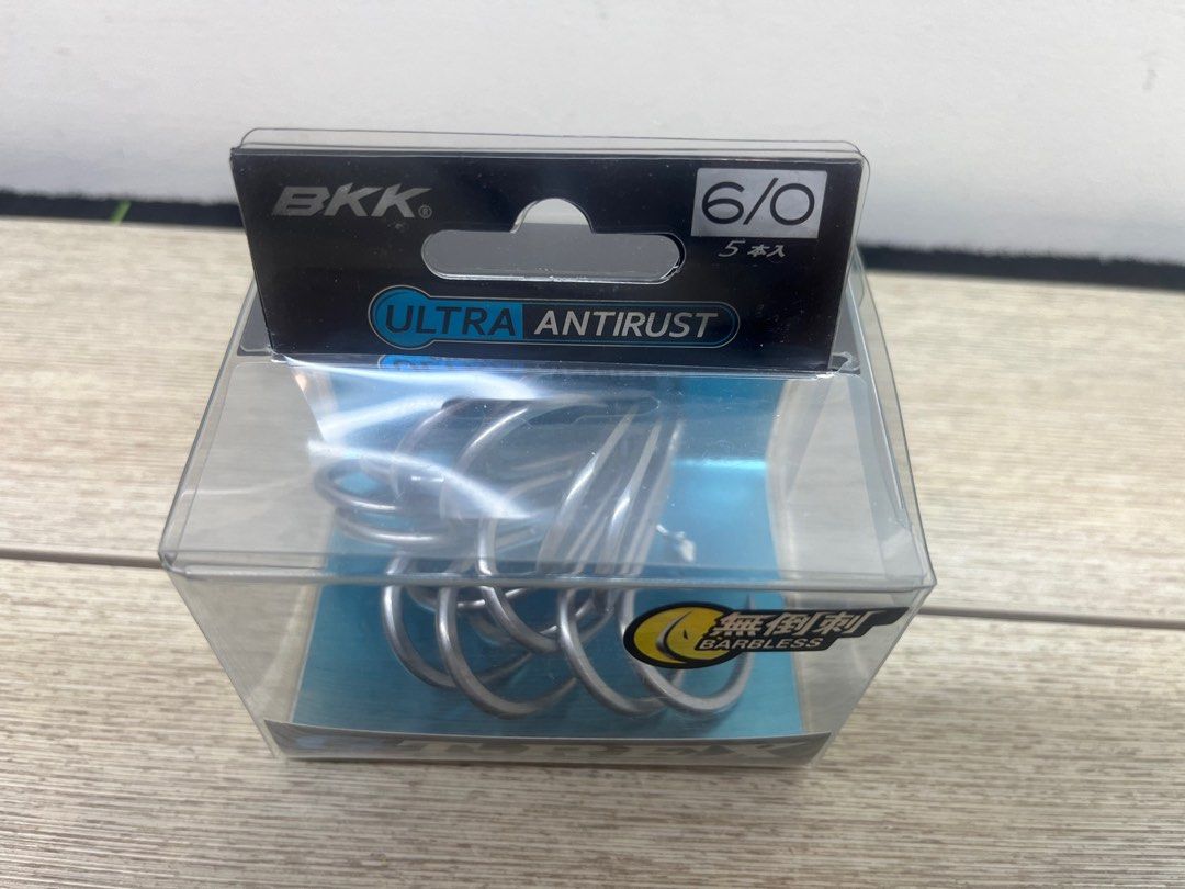 BKK GT-Rex 6071BL 7X Treble Hooks. 6/0 GT Popping, Sports Equipment,  Fishing on Carousell