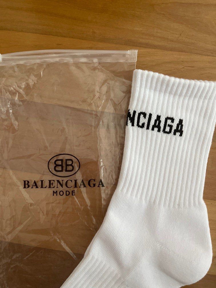 White balenciaga new arrivals socks
