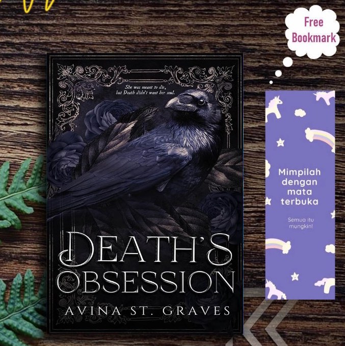Book Death's Obsession: A Paranormal Dark Romance By Avina St. Graves,  Hobbies & Toys, Books & Magazines, Storybooks on Carousell