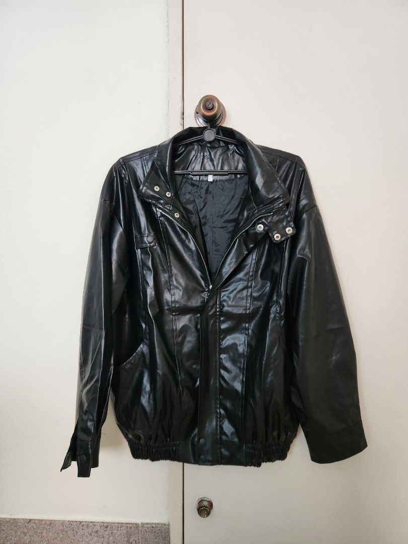 Pu 2024 black jacket