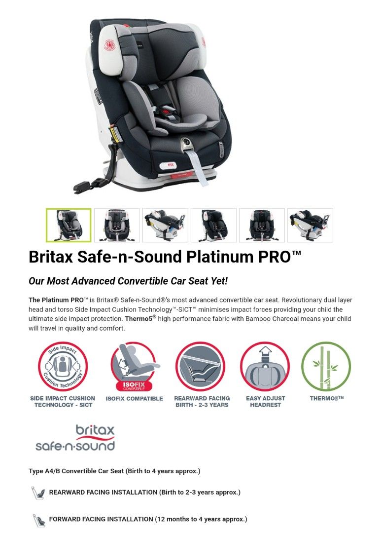 Britax clearance 2025