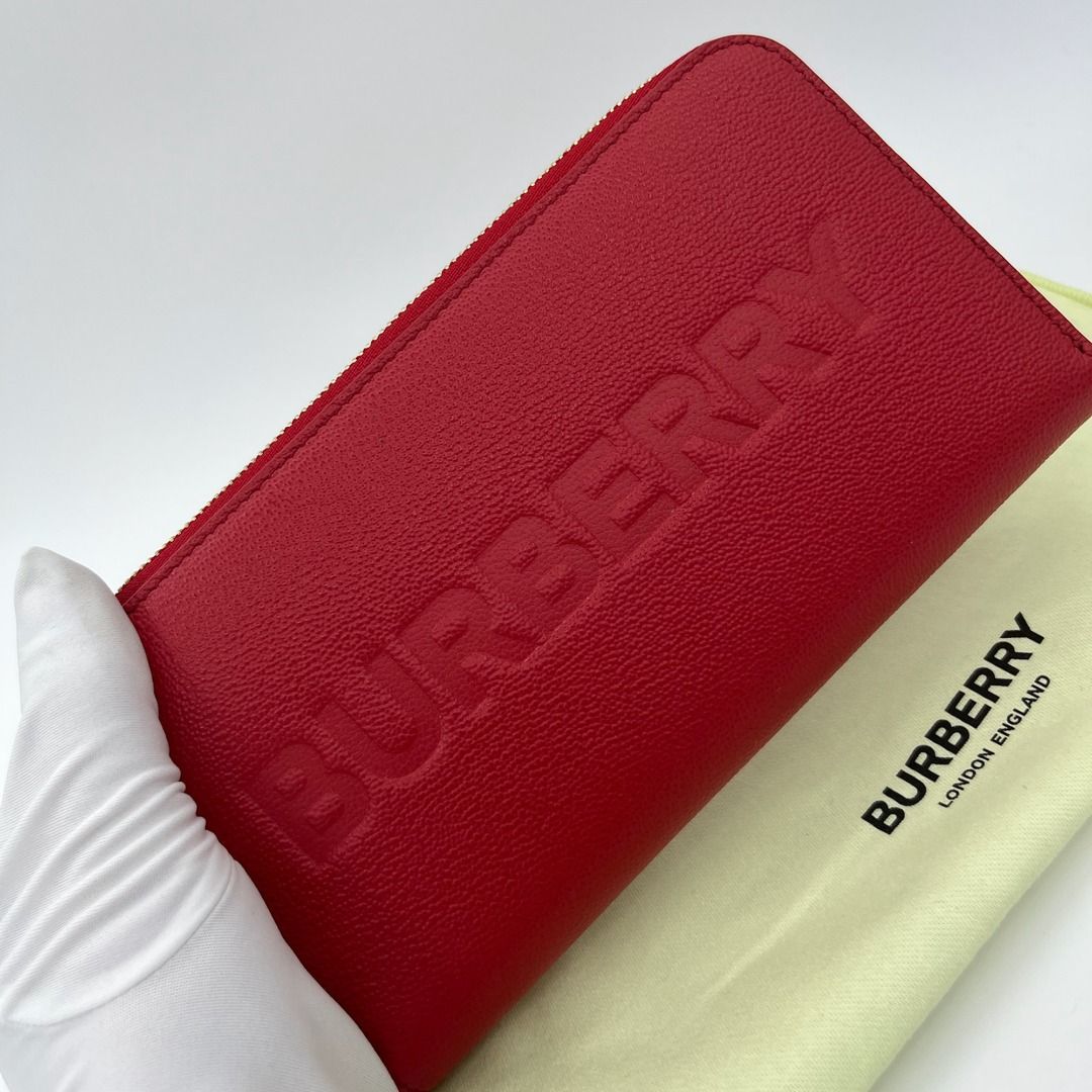 Burberry elmore cheap zip around wallet