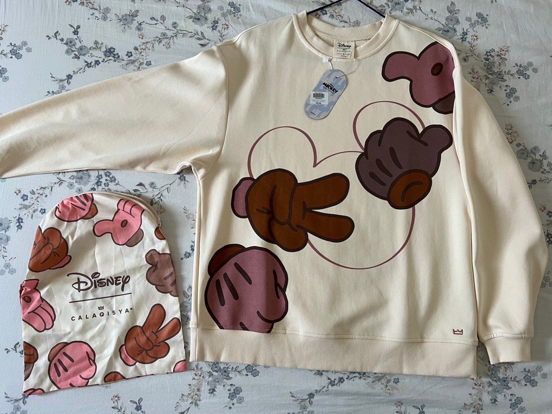 Mickey mouse rock paper scissors sweatshirt outlet