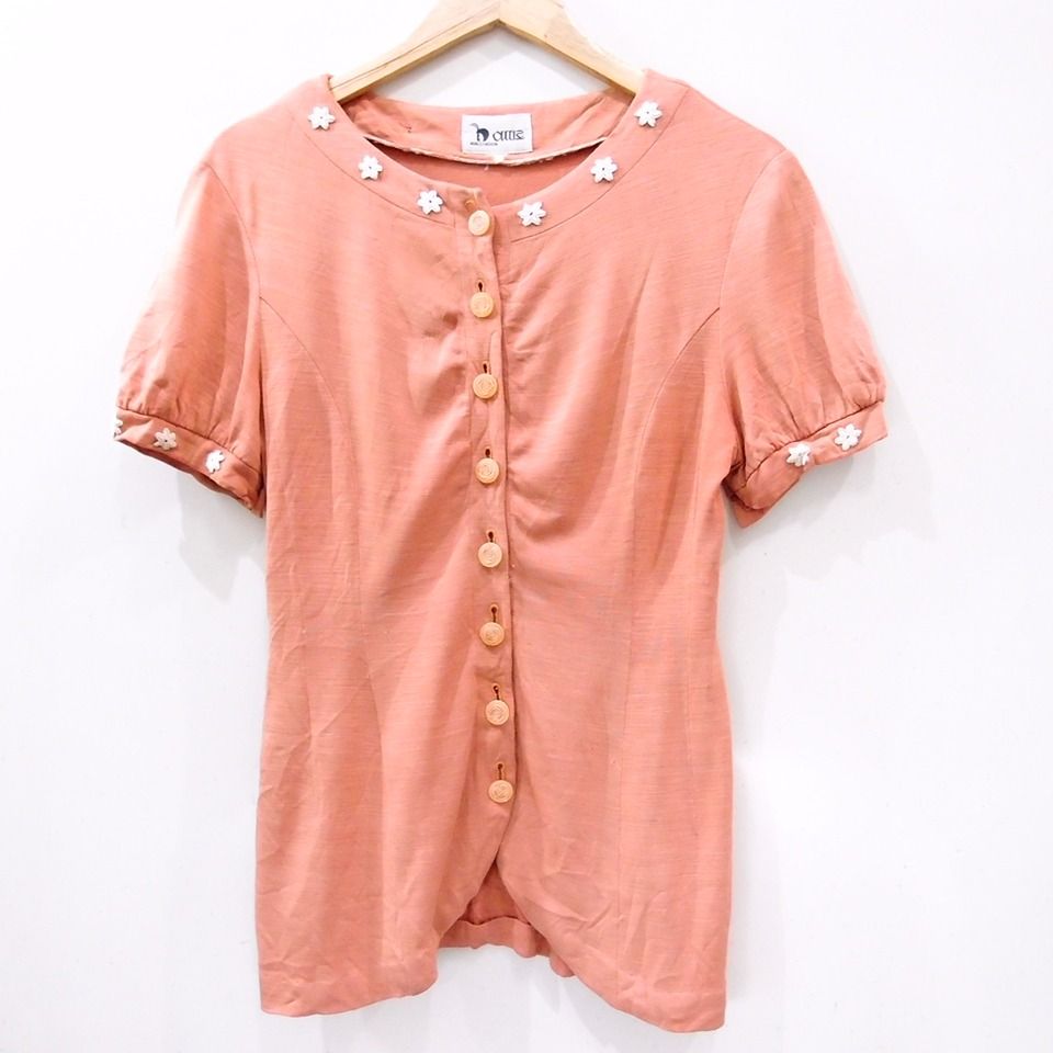 CB315 SIZE L PEACH BOLERO CARDIGAN LUARAN CEWEK Fesyen Wanita