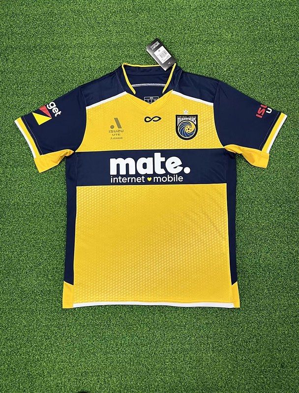 Central Coast Mariners Home Jersey 23 24 Sports Equipment Sports Games Racket Ball Sports on Carousell