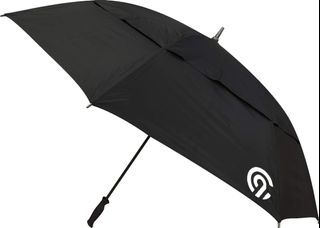 Champion C9 Champion Auto Open Rainproof XL Golf Stick Umbrella with UV Protection, Black, Sports Umbrella, Golf Umbrella