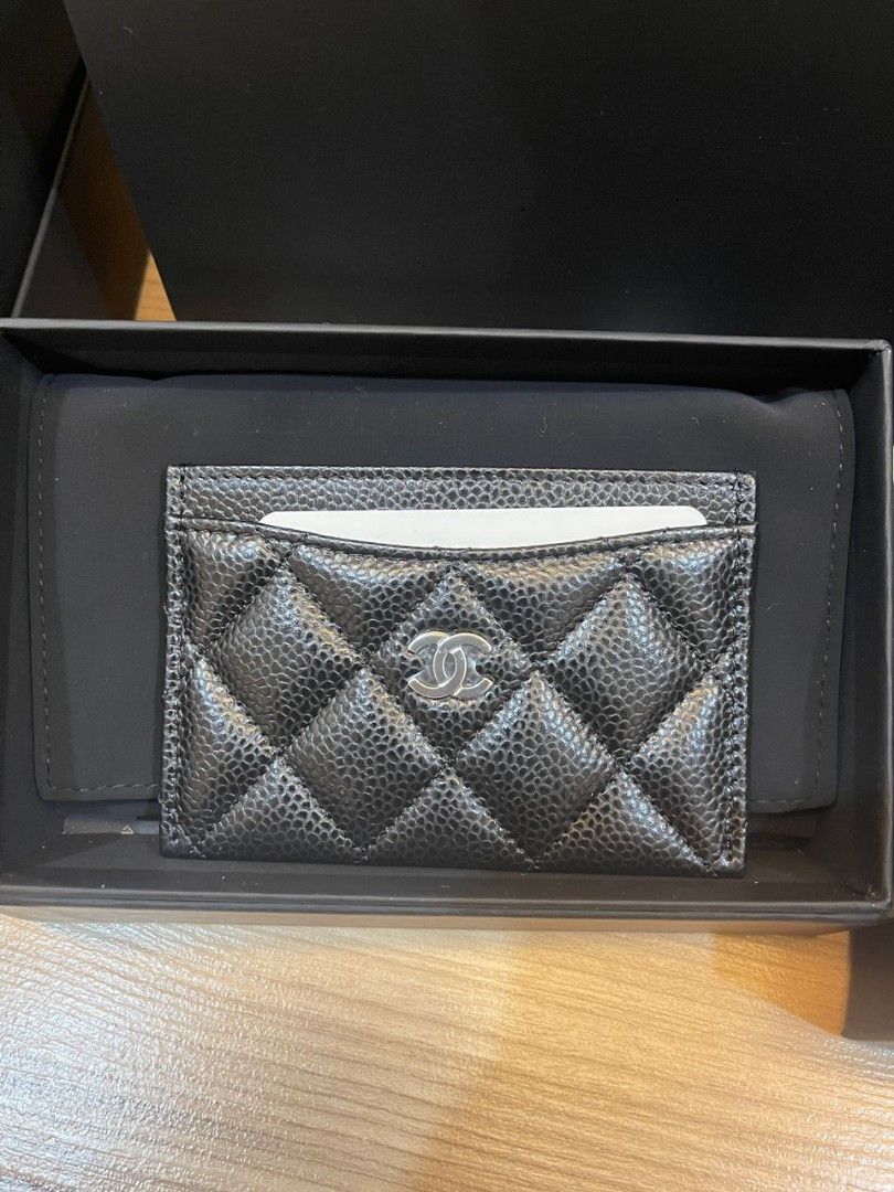 Chanel card holder with shw, Luxury, Bags & Wallets on Carousell