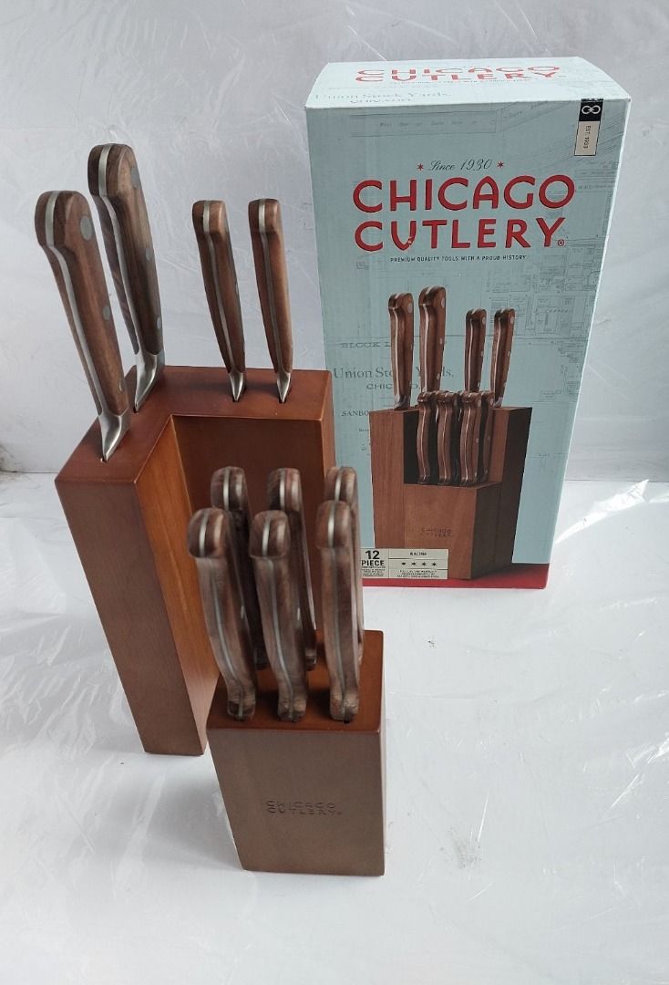 Chicago Cutlery Racine 12-Piece Block Set