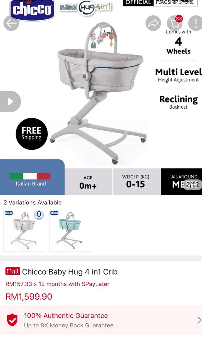 Chicco baby coat outlet
