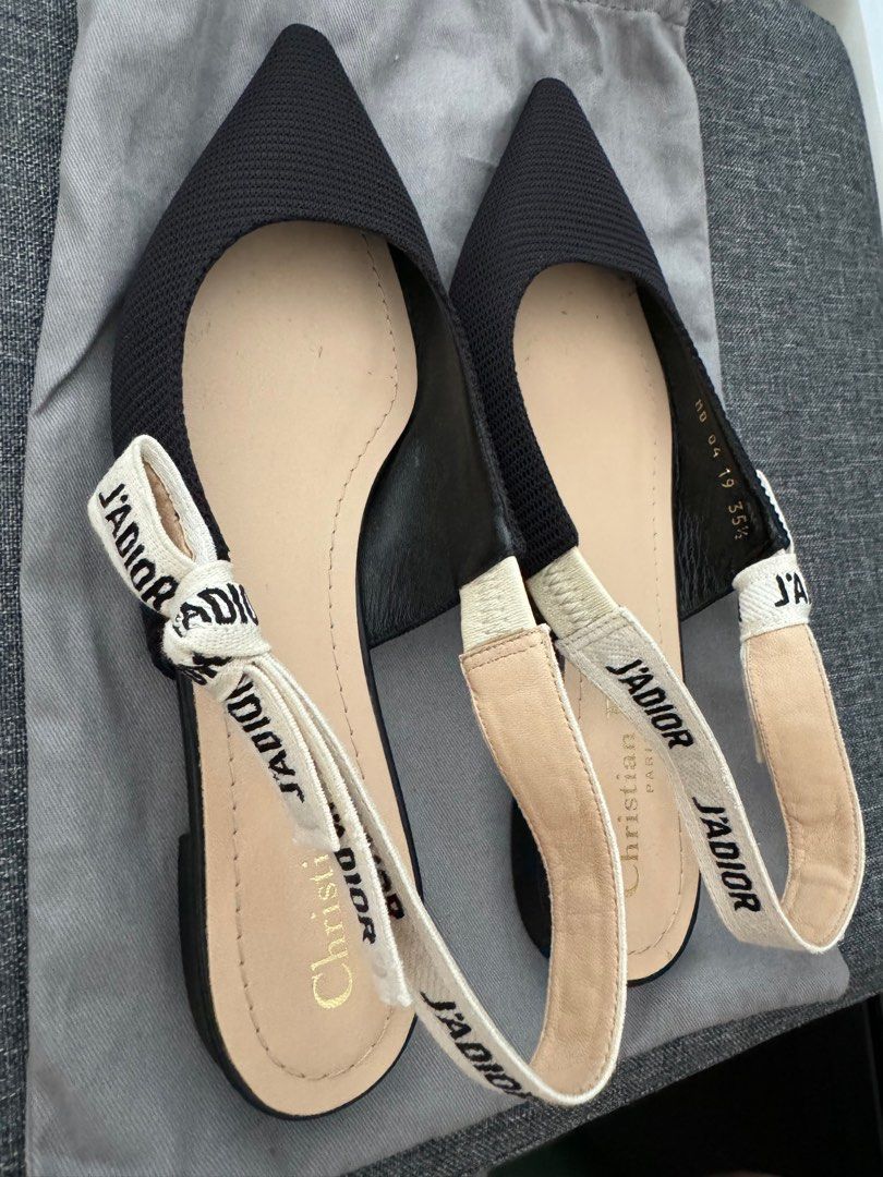 Christian dior flat shoes hotsell