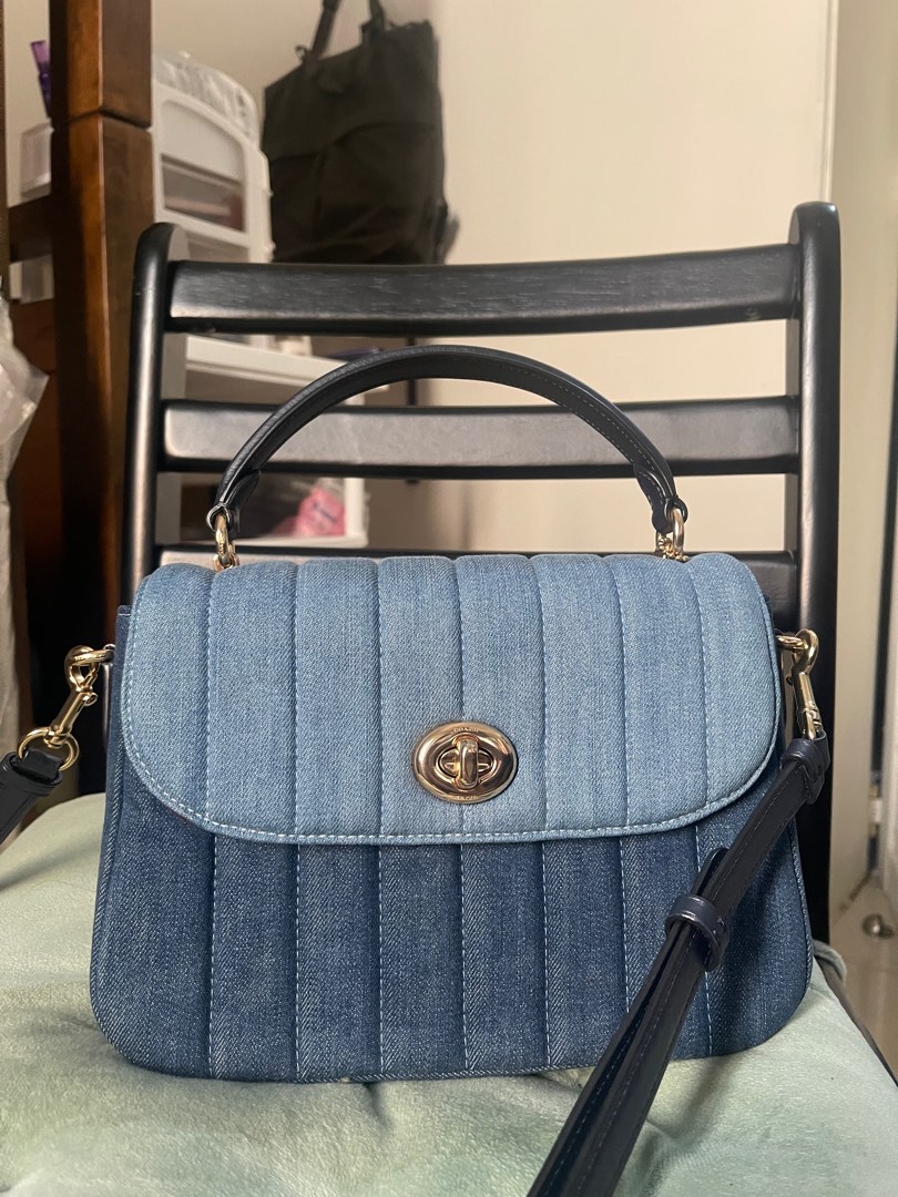 Coach Marlie Top Handle Satchel With Quilting Luxury Bags Wallets on Carousell
