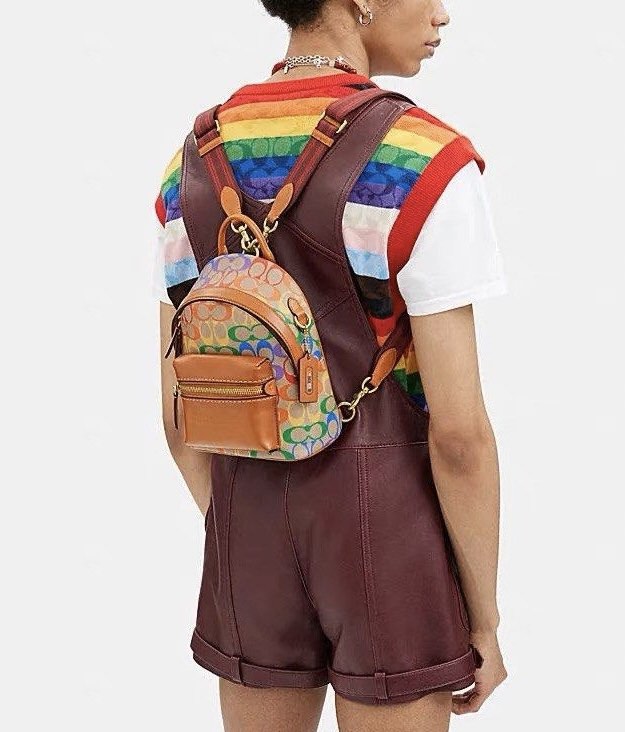 Coach Women s Rainbow Backpack Women s Fashion Bags Wallets