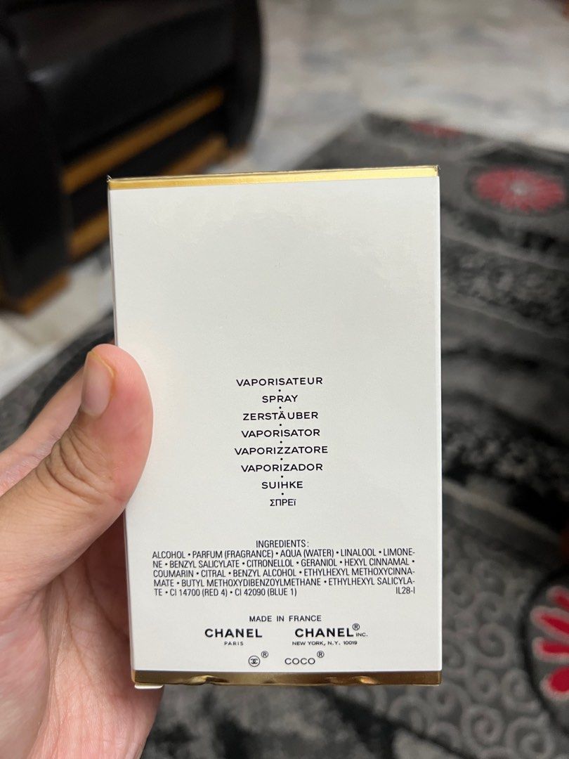 Coco mademoiselle chanel best sale ingredients