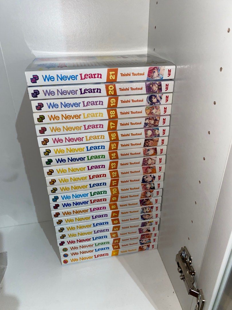 We Never Learn Manga Box Set Complete We Never Learn Manga Viz, Hobbies & Toys, Books & Magazines