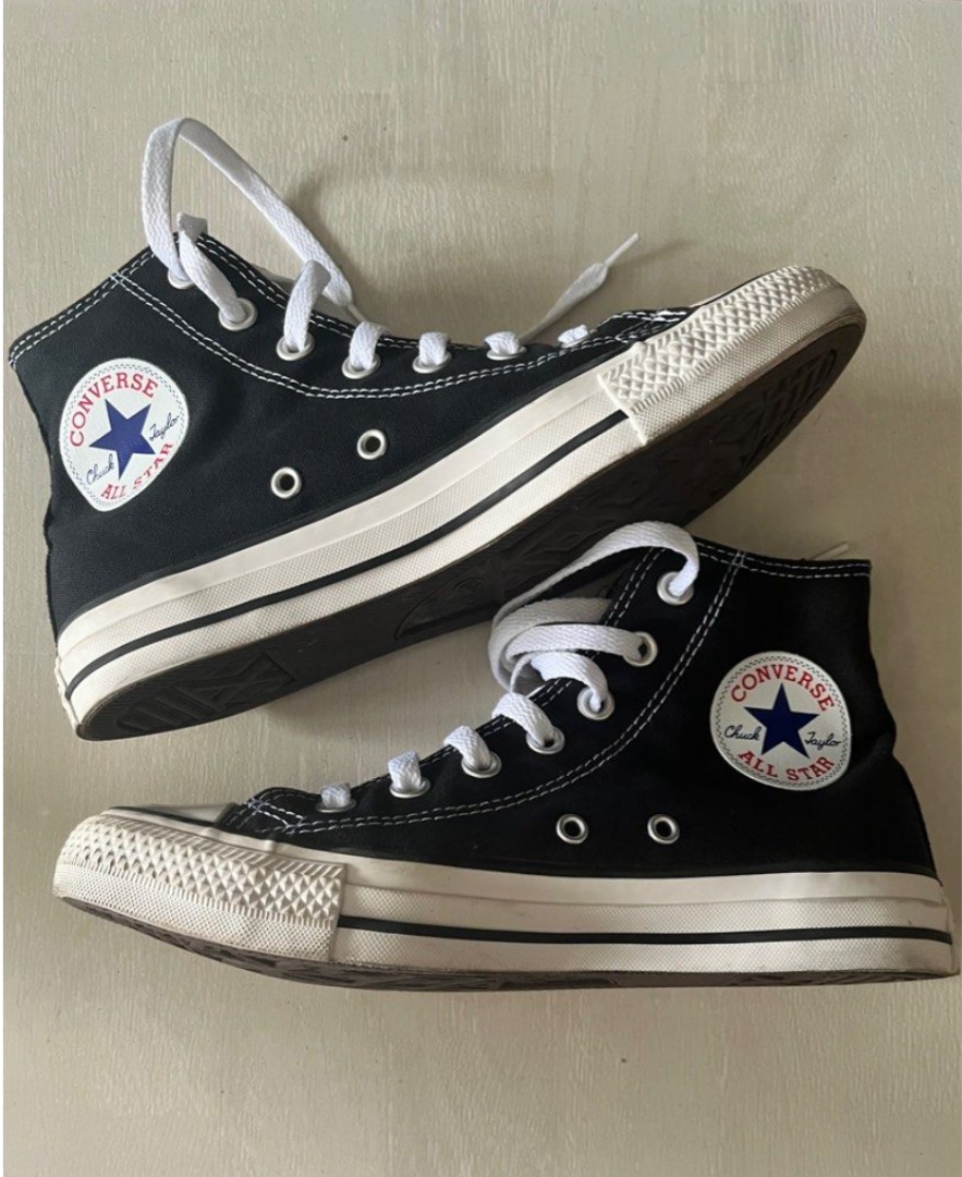 All black converse size 7 on sale